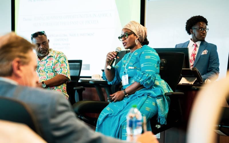Panel session at the Pan African Global Trade and Investment Conference in Atlanta